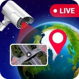 أيقونة GPS Camera Map Live Navigation