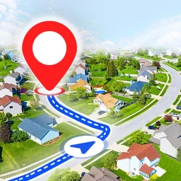 أيقونة GPS Earth Maps Satellite View